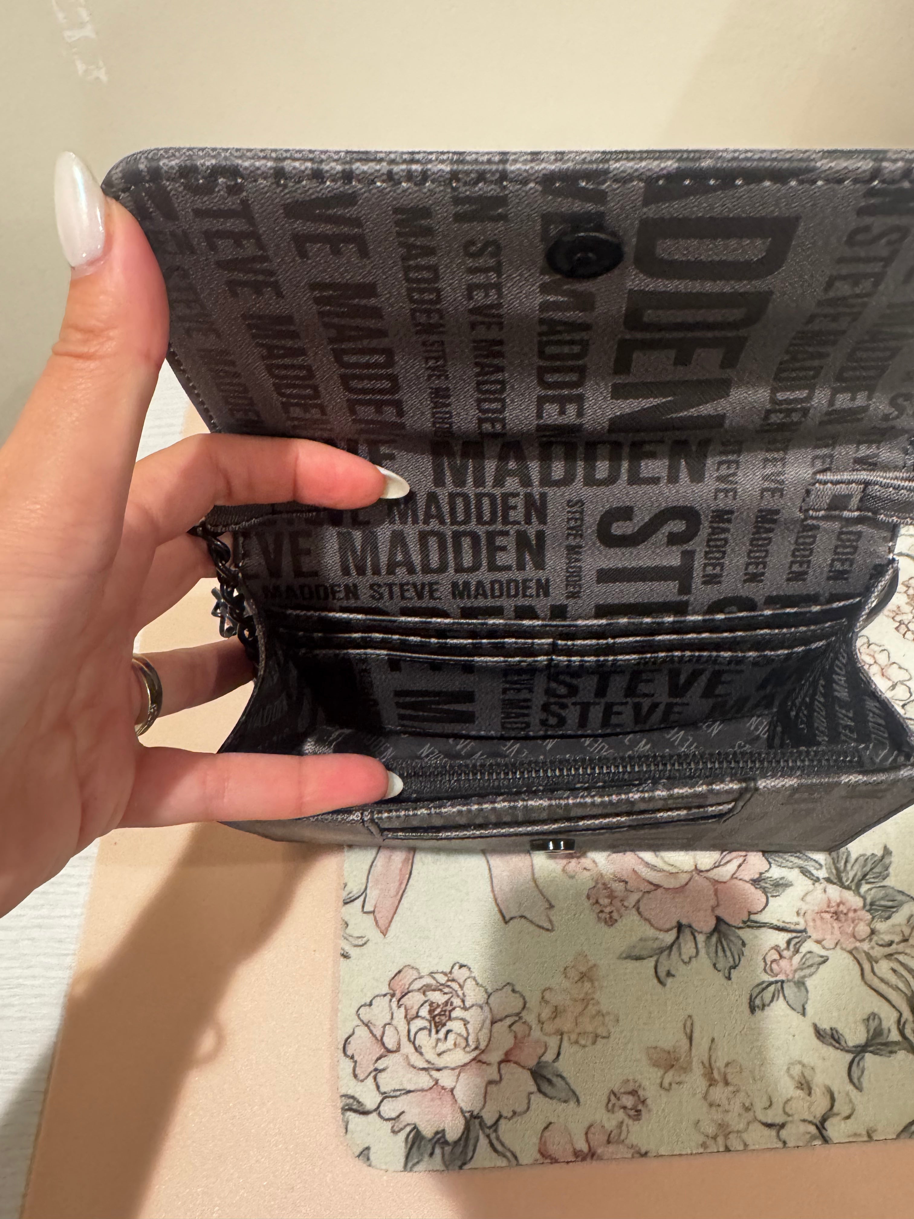 Steve Madden Logo Crossbody Bag