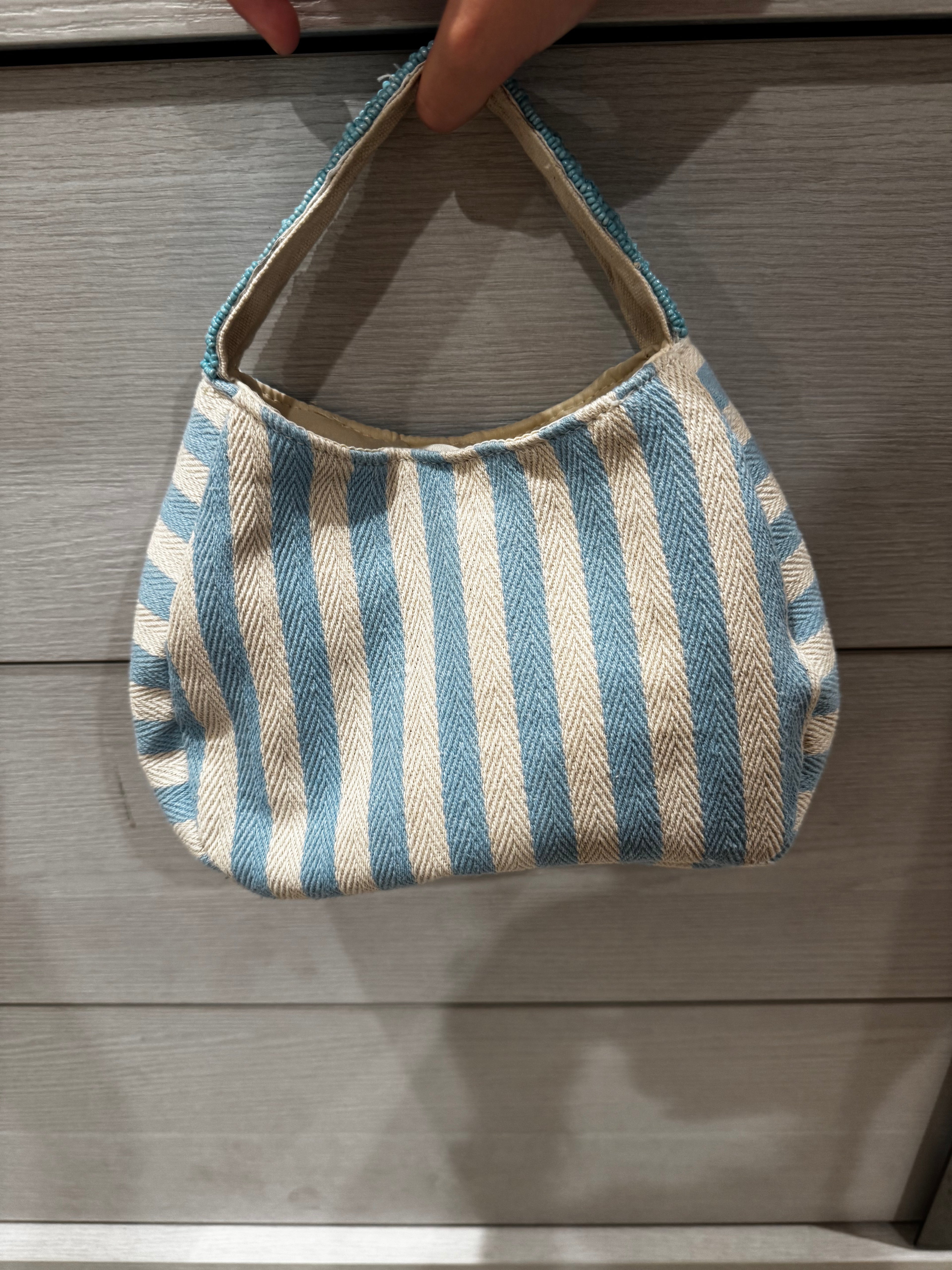 Crab beaded bag